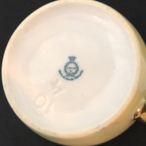 Union K Porcelain Lusterware Sugar Bowl - Picture 7 of 7